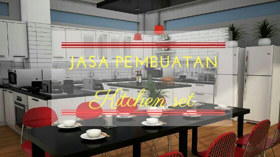 jasa buat kitchen set almunium