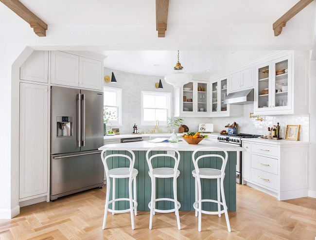 desain kitchen set modern minimalis paling modern untuk My kitchen design a year later lots to love & some regrets Emily