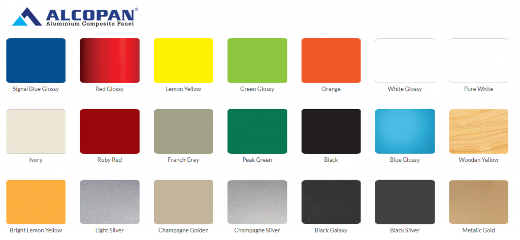 aluminium composite panel acp