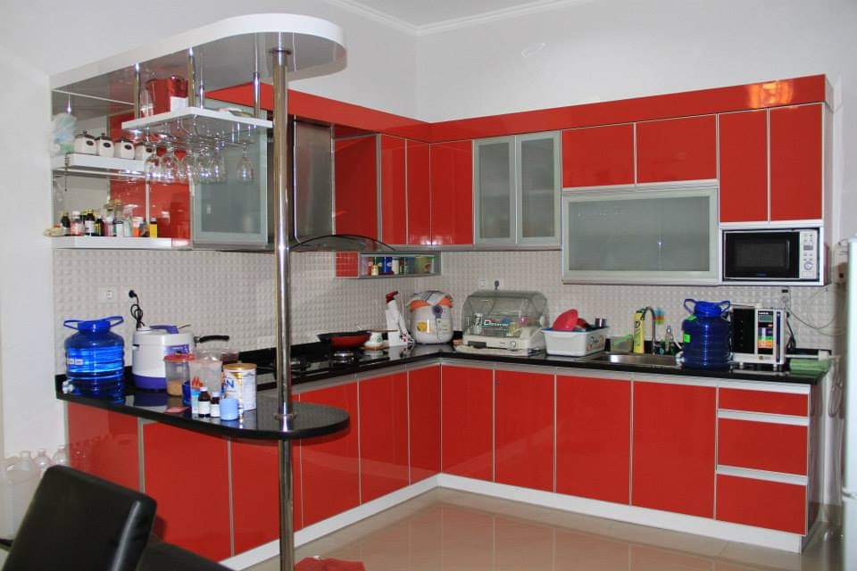 Keunggulan pembuatan Kitchen Set dari bahan Aluminium