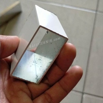 CONTOH bahan HOLLOW ALUMINIUM