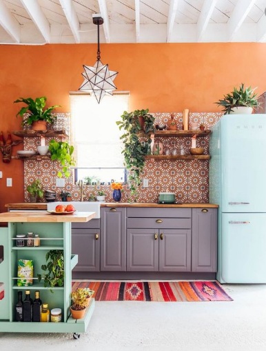 Dapur Bermotif Timur Tengah