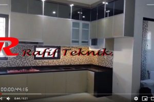 Mewah Banget Kitchen Set Aluminium Full Kabinet