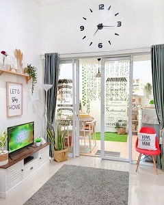 Desain Interior Ruang keluarga Minimalis