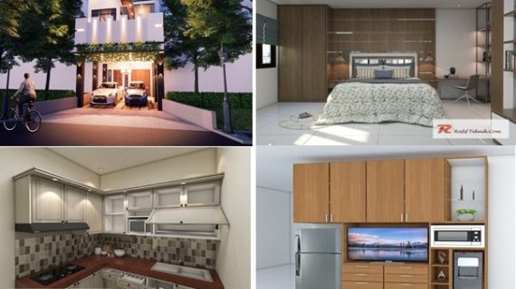 Desain Interior Rumah Sederhana 2 lantai