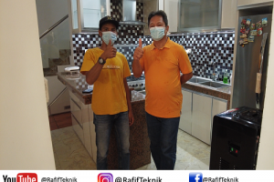 Project Super Mewah Kitchen Set Aluminium Modern VS HPL