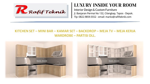 Model Kitchen Set Minimalis Terbaru