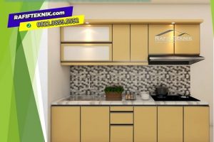 Kitchen Set Aluminium Mewah di Kelapa Gading Jakarta