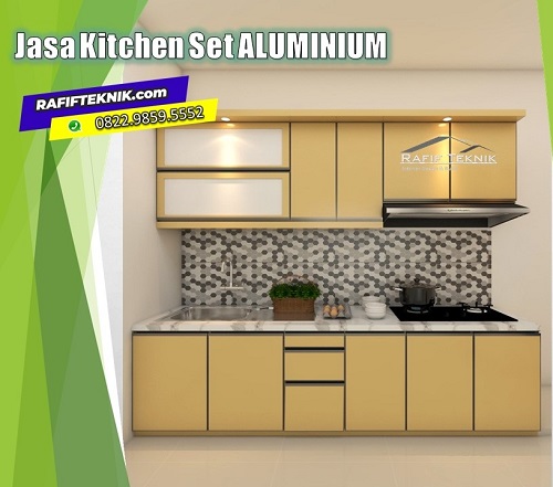 harga kitchen set aluminium 2022
