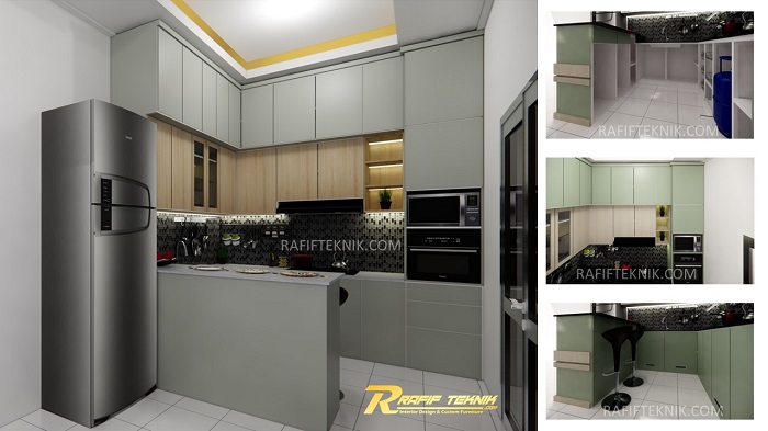 KITCHEN SET Finishing Duco