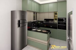 Kitchen Set Finishing Duco