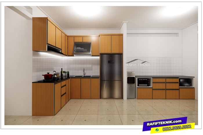 harga kitchen set aluminium modern terbaru