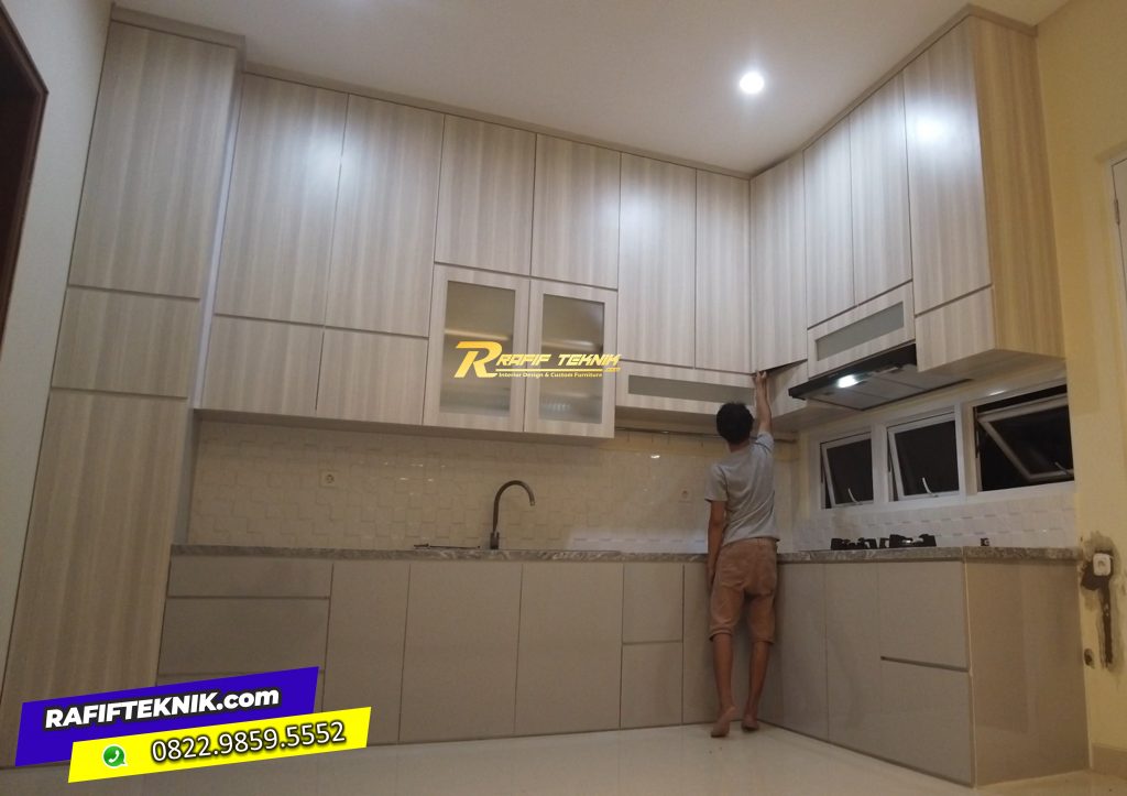 jasa kitchen set aluminium jakarta timur