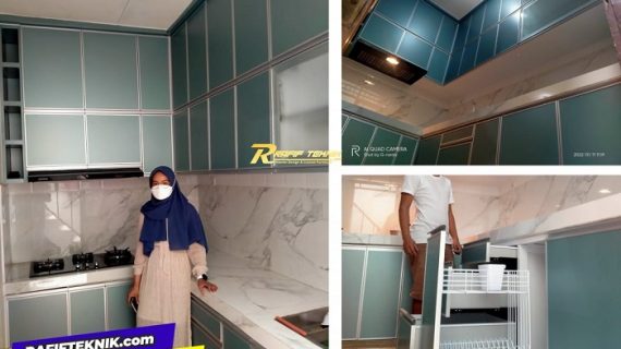 kitchen set aluminium dapur kecil