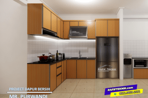 Kitchen Set Aluminium Minimalis Dapur Kecil