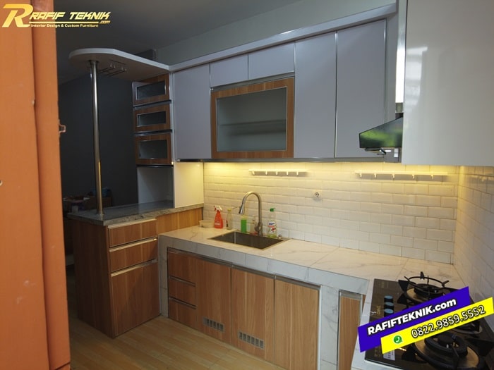 model kitchen aluminium modern & premium 2023