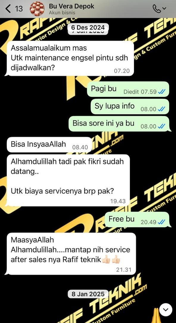 testimoni ibu vera